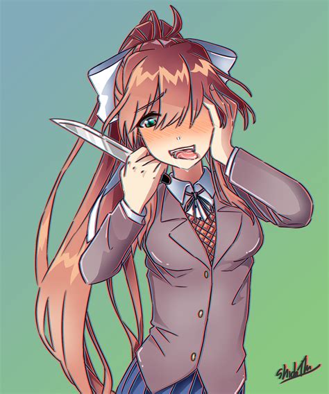 monika_youthfull|A younger Monika : r/DDLC